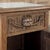Rustic Antique Neoclassical Marble Top Nightstand ~ Pedestal For Sale - Image 10 of 18