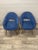 Vintage Blue Upholstery Chairs by Navratil, 1960, Set of 2 For Sale - Image 3 of 9