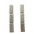 Mid-Century Modern Vintage Glass Wall Sconce Lamps from Kaiser Leutchen, 1960, Set of 2 For Sale - Image 3 of 9