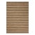 Chris Loves Julia x Loloi Judy Natural / Chocolate 2'-3" x 3'-9" Accent Rug For Sale