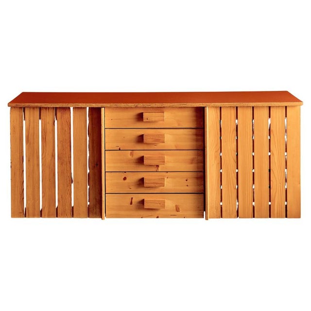 Vintage Credenza by Charlotte Perriand, 1970s For Sale - Image 14 of 14