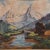 Immerse yourself in natural splendor with this framed and signed Alpine Serenade" by Charles Reiffel (1862-1942), a...