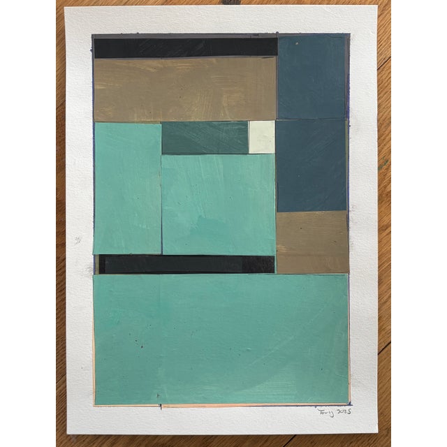 Abstract Painting by Bryan Young For Sale - Image 4 of 4