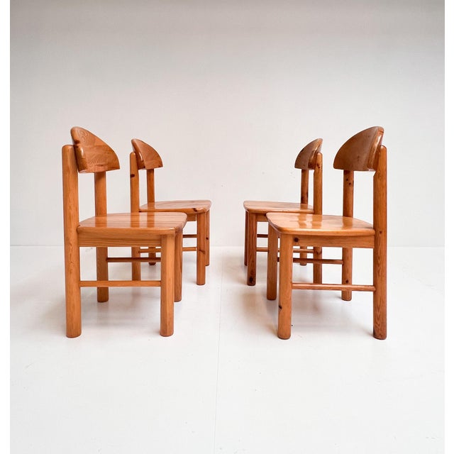 1970s Vintage Dining Chairs by Rainer Daumiller for Hirtshals Sawmill, 1970s, Set of 4 For Sale - Image 5 of 16
