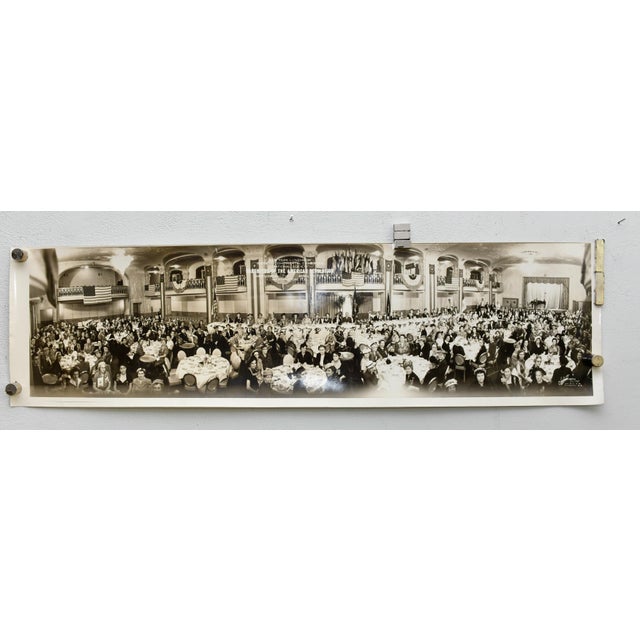 American Panoramic Photograph Daughters of the American Revolution 60th Continental Congress New York Lunch Mayflower Hotel Washington DC 1951 For Sale - Image 3 of 8