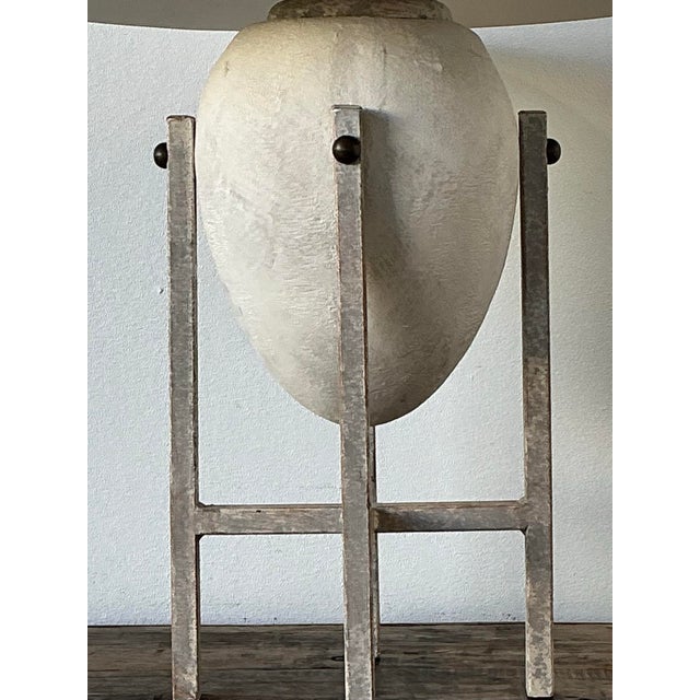 Vintage Postmodern Table Lamp After Max Blumberg For Sale - Image 10 of 12