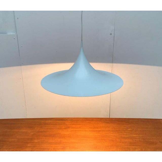 Vintage Semi Pendant Lamp by Bondrup & Thorup for Fog & Mørup, 1970s For Sale - Image 9 of 18