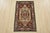 Farmhouse Heriz Rug 1’11” X 3’2” Ivory Wool Tribal Hand-Knotted Oriental Carpet For Sale - Image 3 of 8