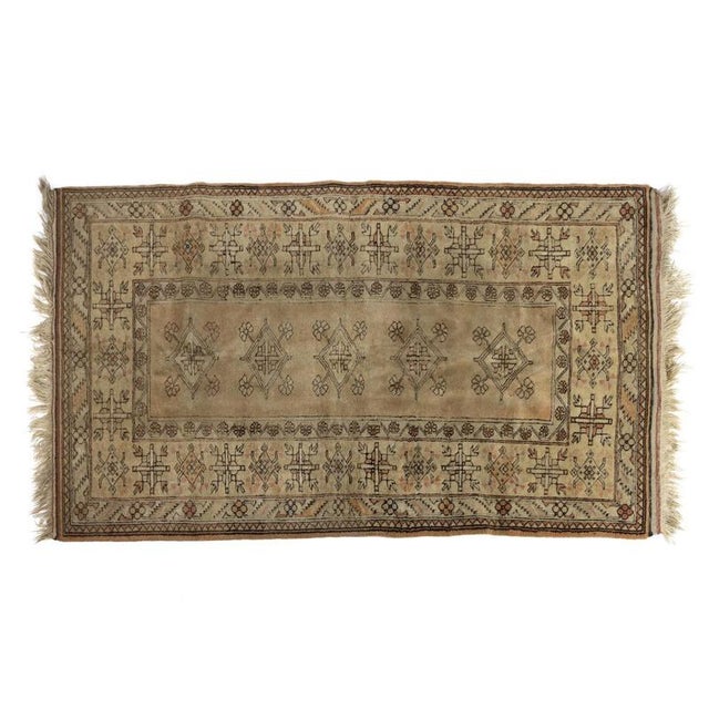 Kazak Rug in Wool with Geometric Motifs For Sale - Image 6 of 6