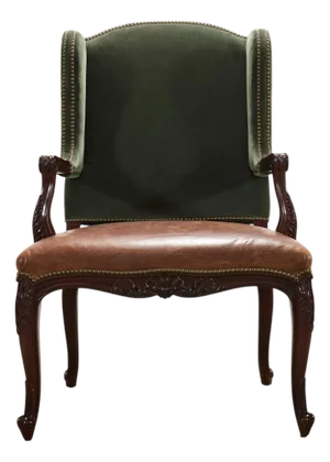 Ralph Lauren Conservatory Garden Wingback Dining Armchair