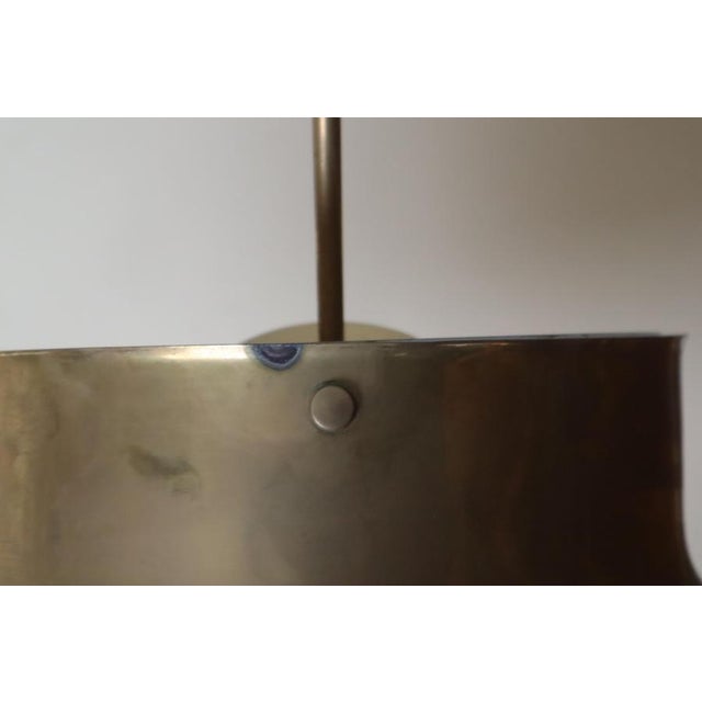 1960s Swedish Brass Bumling Pendant Light by Anders Pherson for Atelje Lyktan, 1960s For Sale - Image 5 of 17