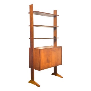 Vintage 1-Bay Bookcase, Italy, 1960s For Sale