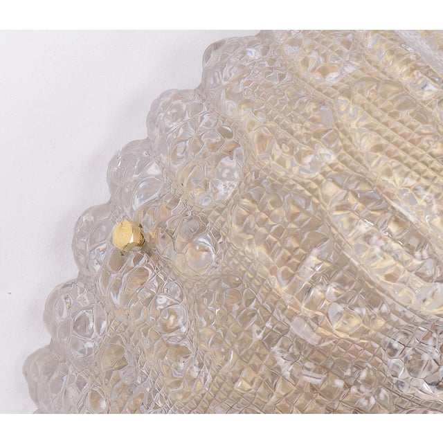 Crystal and Brass Ceiling Lamp by Carl Fagerlund for Lyfa, 1960s For Sale - Image 11 of 18