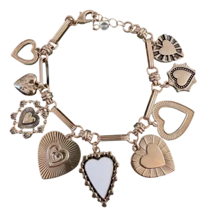 Heart Charm Bracelet