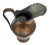 An authentic, late 19th-century antique Middle Eastern or Ottoman-style utilitarian water pitcher (ewer), expertly hand-...