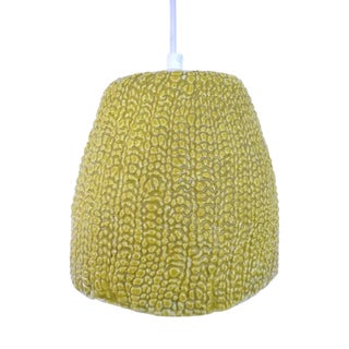 Danish Porcelain Pendant Lamp, 1970s For Sale