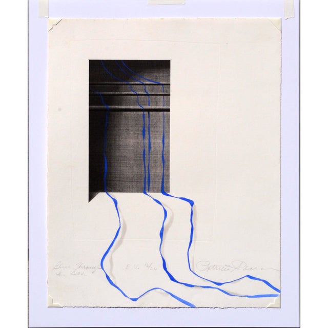 Lithograph with hand-painted ribbons by Patricia Pearce (American, b. 1948). Titled, numbered, and signed along the bottom...