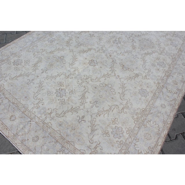 1960s Turkish Area Rug - 63.5"x106.5" For Sale - Image 10 of 13