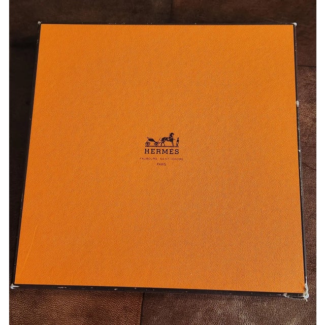 Vintage Hermès Silk Scarf Hilton McConnico Souvenirs De Paris For Sale - Image 11 of 12