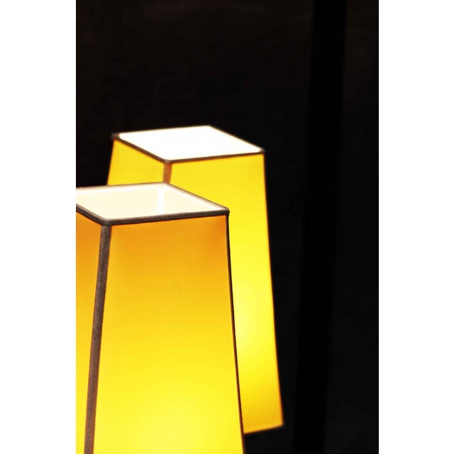 Metal Lamps by Romeo Sozzi for Promemoria, Set of 3 For Sale - Image 7 of 10