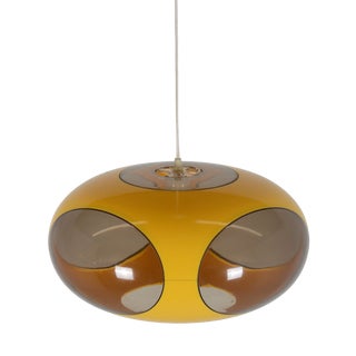 Space Age UFO Pendant Lamp Bug Eye attributed to Massive, 1970s For Sale