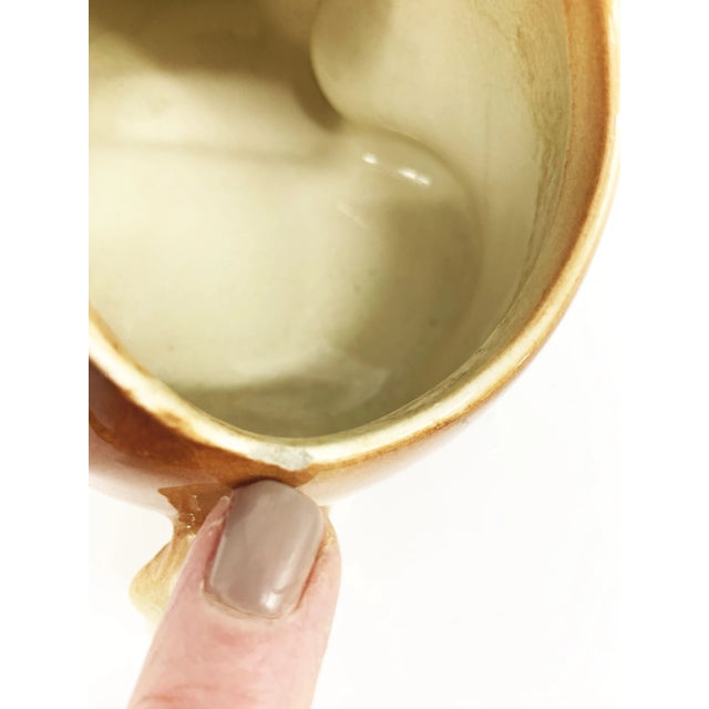 1970s Mid Century Charming Puppy Dog Planter For Sale - Image 5 of 6