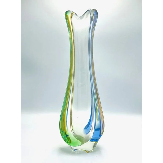 Rhapsody Glass Swan attributed to Frantisek Zemek for Sklan Mstisov, 1960s For Sale - Image 4 of 7