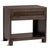 Fluted Coco Brown Wood Nightstand For Sale In Los Angeles - Image 6 of 6