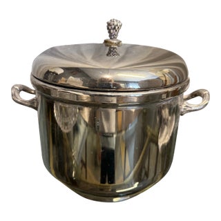 Silver Handled Ice Bucket For Sale