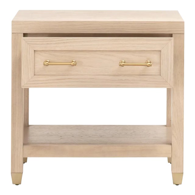 Stella 1-Drawer Nightstand For Sale