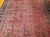 Vintage Oversize Tabriz Design Rug, Hand-Knotted Wool, Allover Geometric Pattern, Pale Red & Navy, 13x24 For Sale - Image 11 of 16