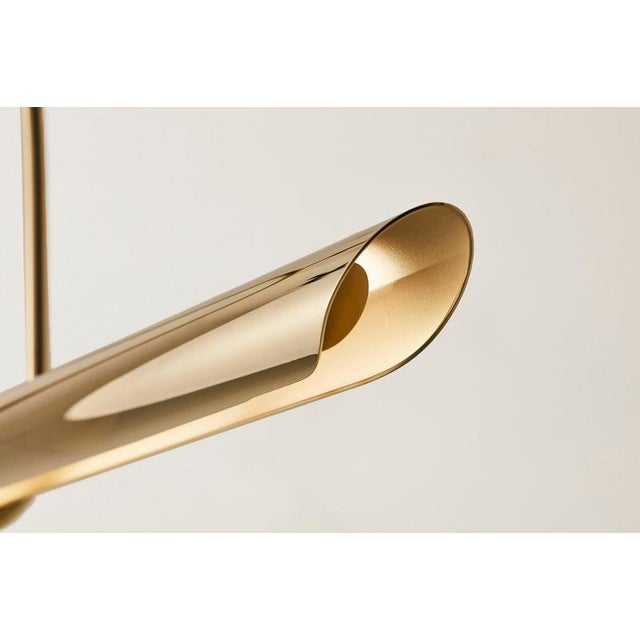 Oblong Calame Pendant Lamp by Jennifer Midoz For Sale - Image 9 of 12