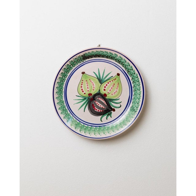 Vintage Ceramic Wall Plate, 1960s For Sale - Image 13 of 13