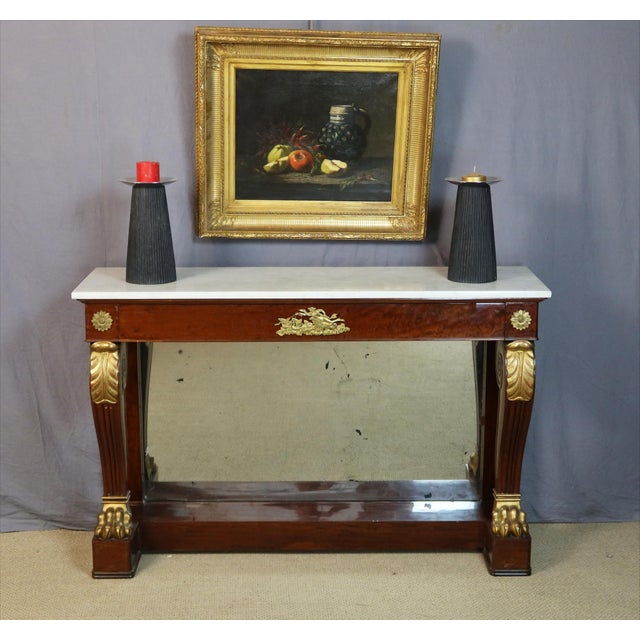 Large 19th Century Restoration Console For Sale - Image 3 of 13