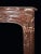 Late 19th Century Mantel Antique Marble - French Provincial Style For Sale - Image 5 of 6