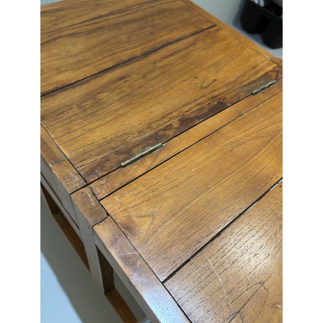 Wood 1990s Library Folding Ladder For Sale - Image 7 of 10