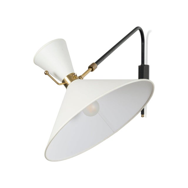 Wall Light by Robert Mathieu, 1950 For Sale - Image 6 of 12