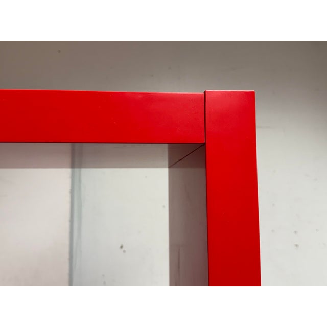 Ikea Kallax Laminate Bookshelf, Red For Sale - Image 9 of 12