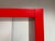 Ikea Kallax Laminate Bookshelf, Red For Sale - Image 9 of 12