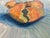 Vintage Warren Fischer Still Life Abstract Oil Painting, Figurative Offered for sale is a figurative still-life abstract...