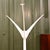 Metal Vintage Italian Spun Floor Lamp from Flos, 2010 For Sale - Image 7 of 12
