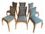 Tan Vintage German Art Deco Dining Chairs in Pear Wood, 1890s, Set of 6 For Sale - Image 8 of 8