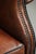Sheepskin Wing Armchair with Black Piping For Sale - Image 12 of 18