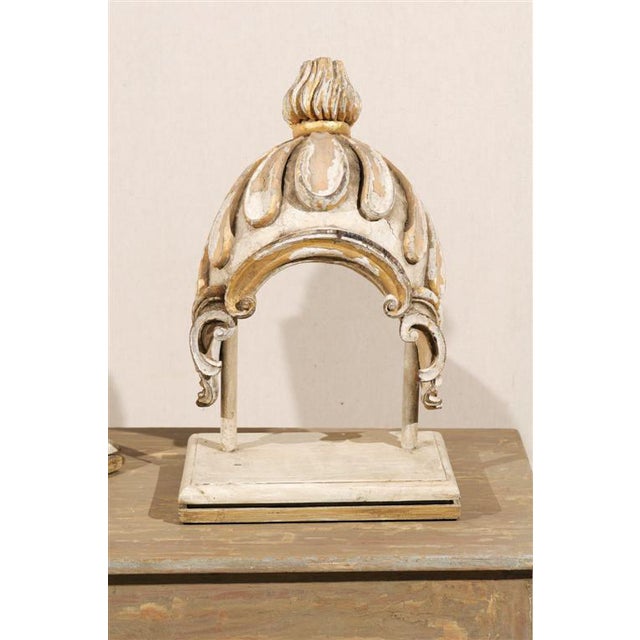 19th Century Italian Painted & Gilded Wood Fragments - A Pair For Sale In Atlanta - Image 6 of 12