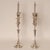 Castle Antiques & Design Antique Sterling Silver Candelabras Napoleonic Empire Obelisk a Pair For Sale - Image 4 of 14