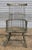 Store Item: Eldred Wheeler Green Fan Back Carved Windsor Arm Chair Bench Made New Hampshire Description: Chair features a...