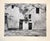 Printmaking Materials Ron Havilio, Vintage Silver Gelatin Photograph Wallscape, Jerusalem Architectural Photo, 1973 For Sale - Image 7 of 7