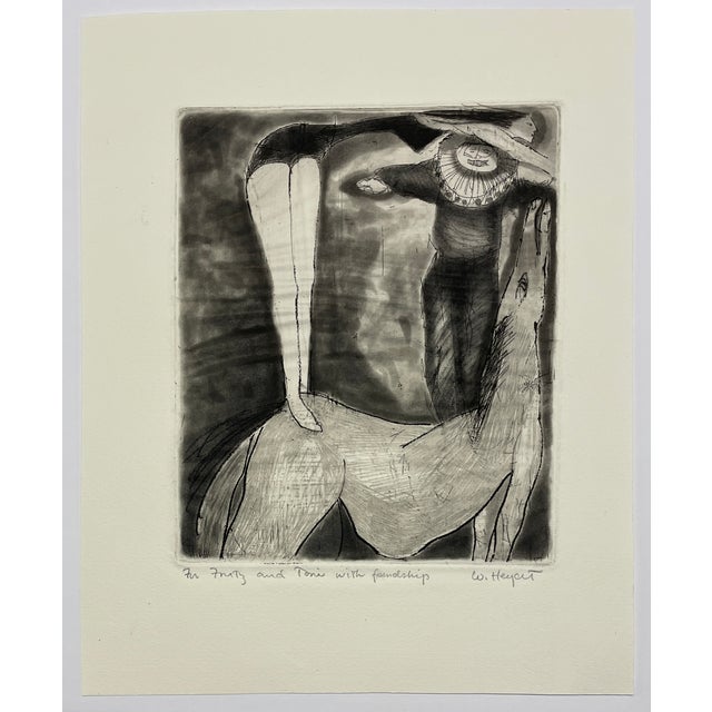 Modern 1978 William Heydt Riding High Etching For Sale - Image 3 of 5