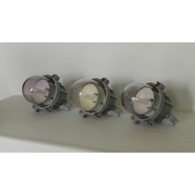Lights from Eclatec of Nancy, 1960s, Set of 3 For Sale - Image 9 of 10