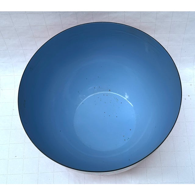 Richard Anuszkiewicz Mid Century Modern Anuszkiewics Op Art Enameled Bowl For Sale - Image 4 of 6